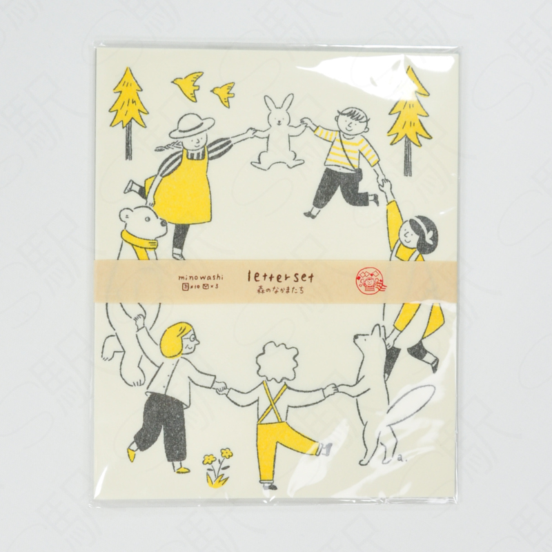 Furukawashiko Letter Set [KAMI57] - Forest's Friends